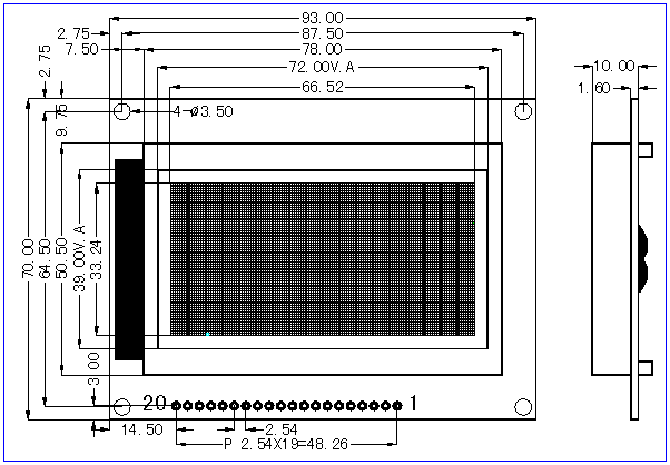 SMG12864GϵИ˜ʈDcҺ@ʾģK(LCM)ʾDƬ