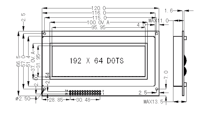 SMG19264E˜ʈDcҺ@ʾģK(LCM)ʾDƬ