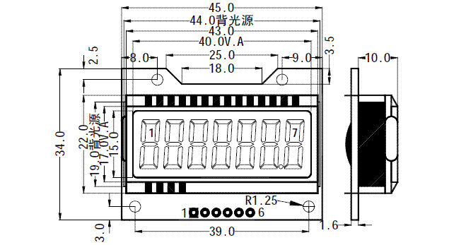 SMS0790E˜ʶʽҺģK(LCM)ʾDƬ